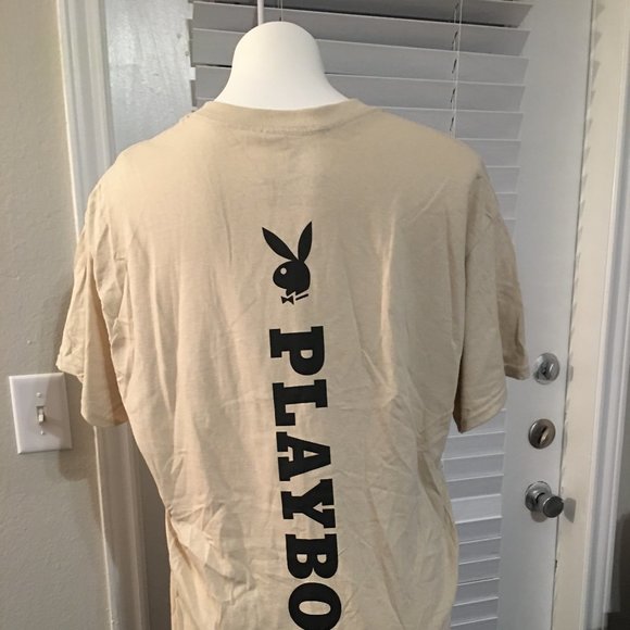Playboy Other - Men's Playboy Large Beige T Shirt New = Price is FIRM  Box TS1
